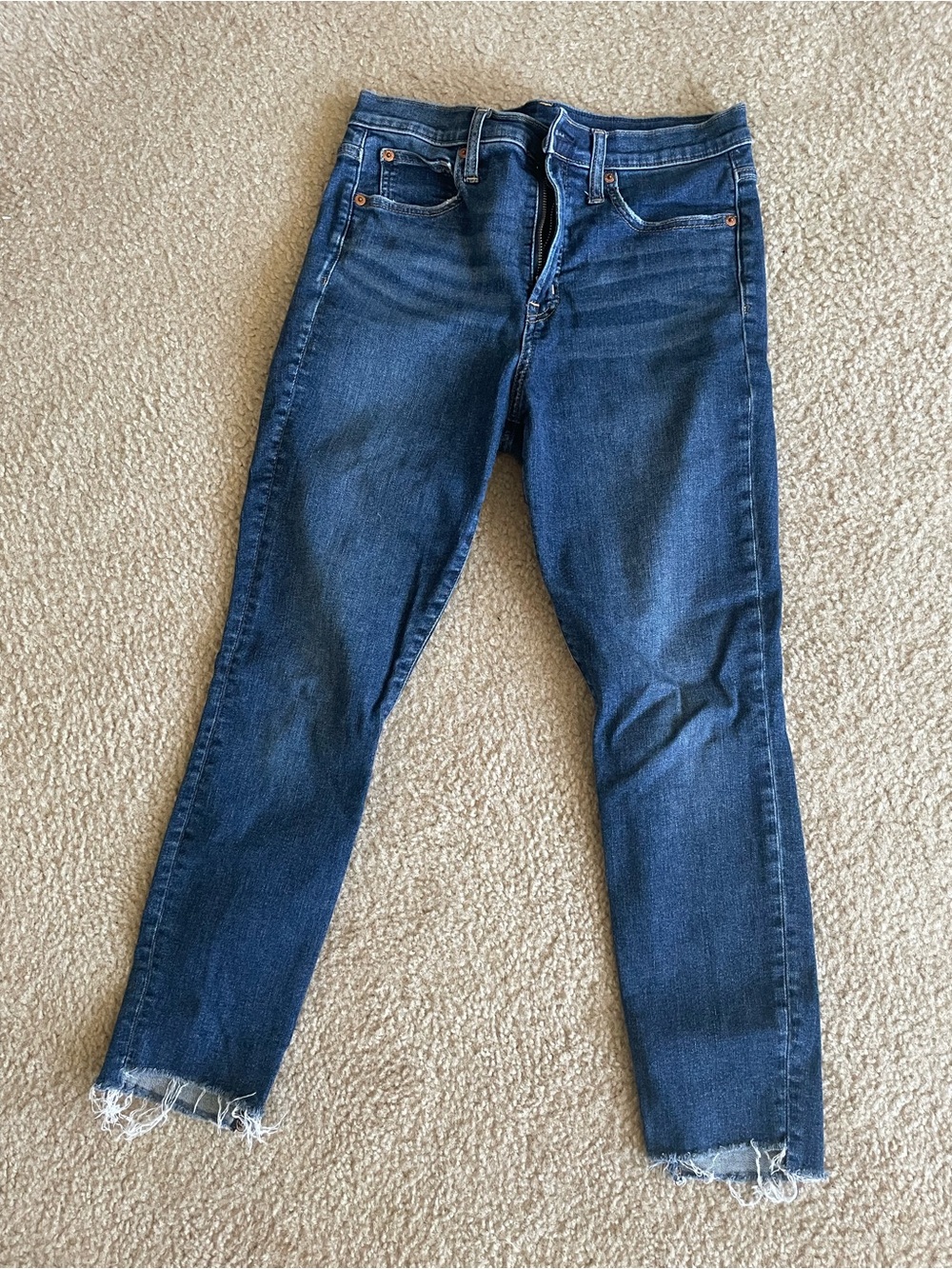 Gap Women's Dark Blue Slim Straight Jeans